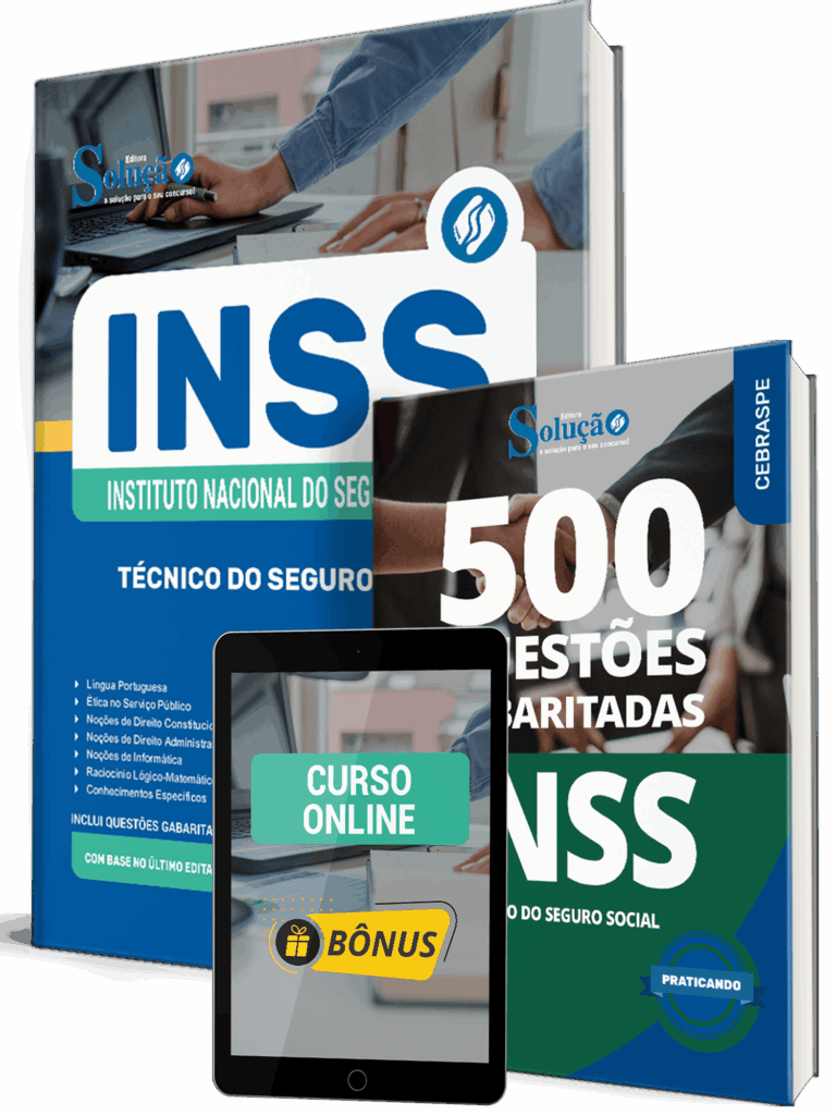 Combo INSS para Técnico do Seguro Social da Editora Solução