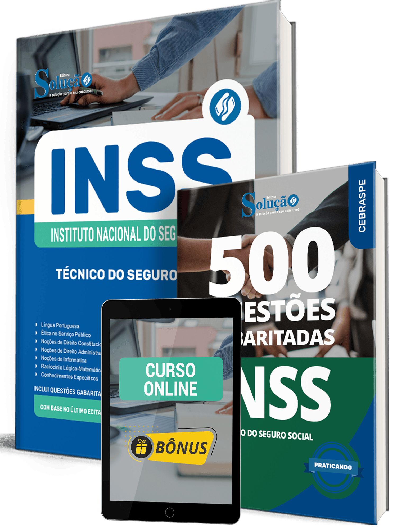 Combo INSS para Técnico do Seguro Social da Editora Solução