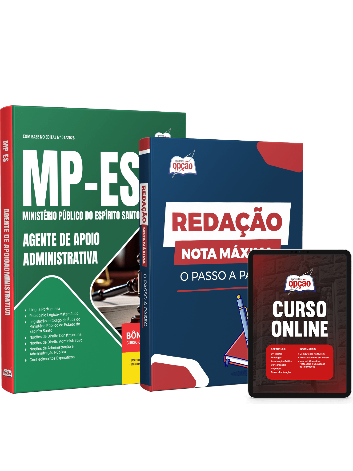 Apostila MP-ES 2026 Agente de Apoio Administrativa