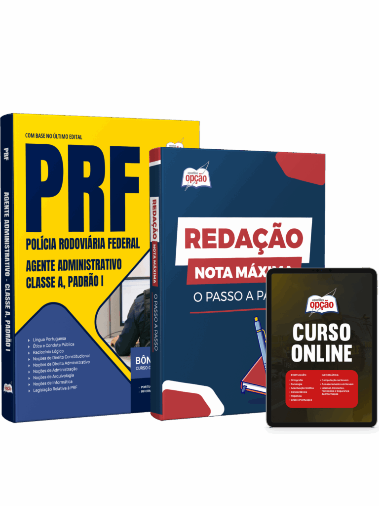 Apostila PRF 2026 para Agente Administrativo da Apostila Opção