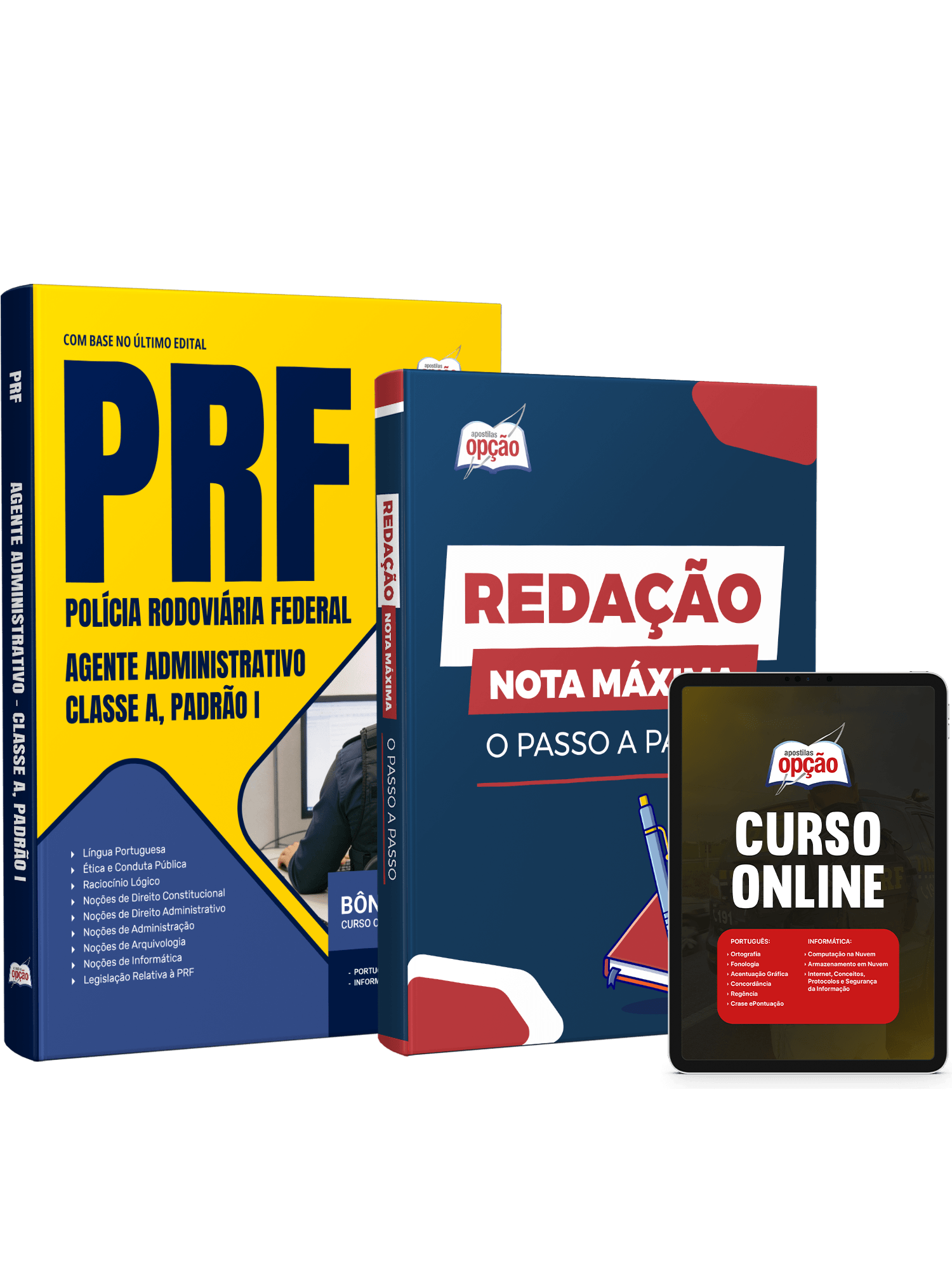 Apostila PRF 2026 para Agente Administrativo da Apostila Opção