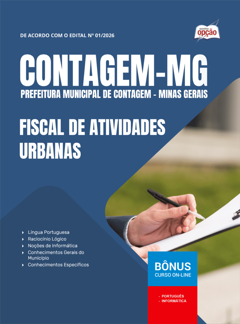 Apostila Contagem Fiscal 2026