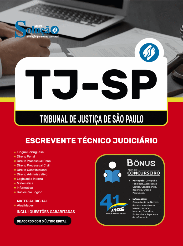 Apostila TJ-SP Escrevente 2026