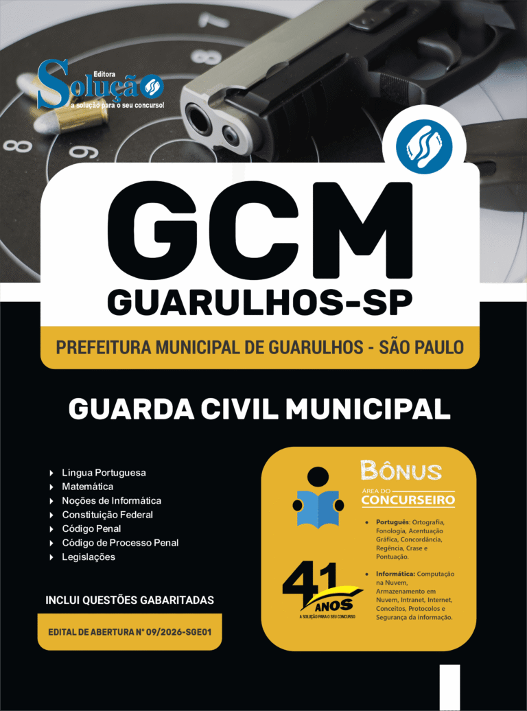 Apostila Guarulhos Guarda 2026