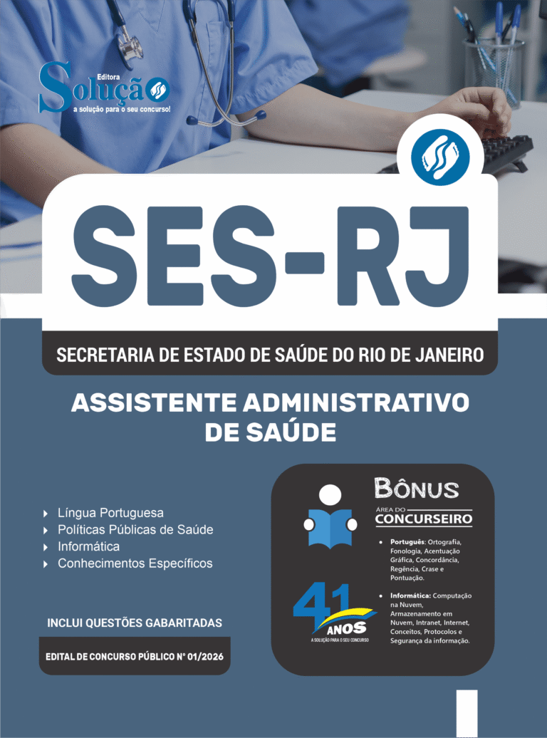 Apostila SES-RJ Administrativo 2026