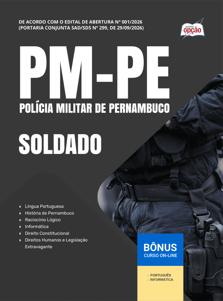 Apostila PM-PE Soldado 2026