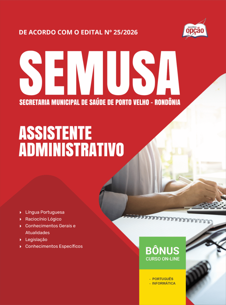 Apostila SEMUSA Administrativo – Porto Velho